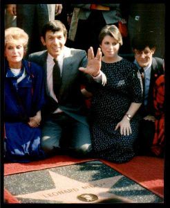 Nimoy, walk of fame